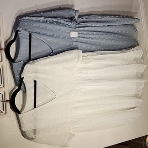 Babydoll dress White Sheer